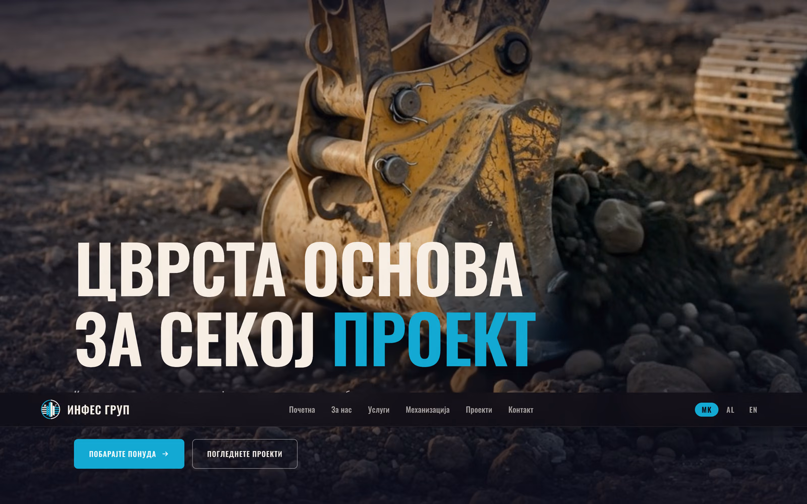 Infes Group homepage