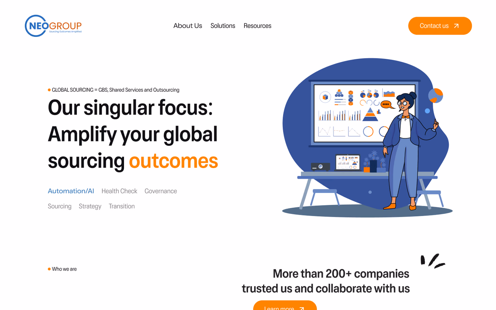 Neogroup homepage