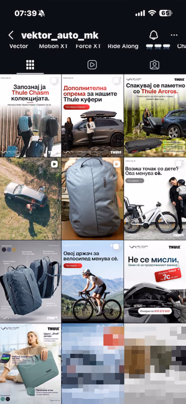 VektorAuto feed after